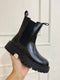 Women Ankle Chunky Chelsea Boots